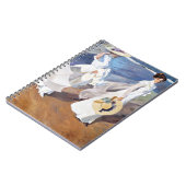 Strolling along the Seashore by Joaquin Sorolla Notitieboek (Linkerzijde)