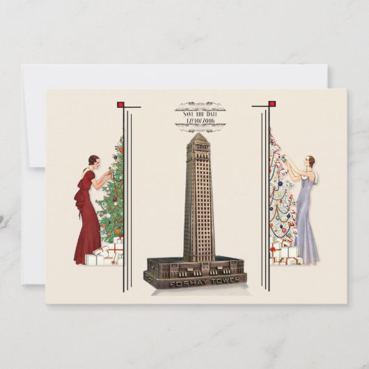 Strom Engineering kerstparty uitnodiging (Voorkant)