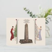 Strom Engineering kerstparty uitnodiging (Staand voorkant)