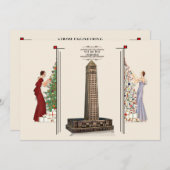 Strom Engineering kerstparty uitnodiging (Voorkant / Achterkant)