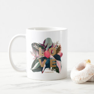 Stromanthe, Rubber Fig en Pink Philodendron Love Koffiemok