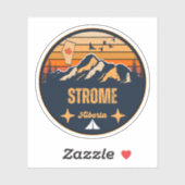Strome, Alberta Sticker (Vel)