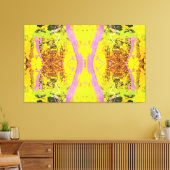 Stromen door de Universele Energie van Liefde 60x4 Canvas Afdruk (Insitu (Woonkamer))