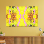 Stromen door de Universele Energie van Liefde 60x4 Canvas Afdruk (Insitu (Woonkamer))