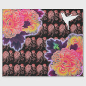  STROMEN EN HUMMINGBIRD-opvulpapier Cadeaupapier (Vlak)