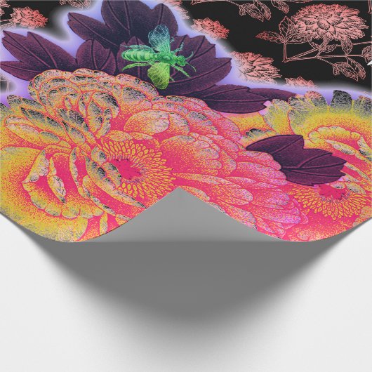 STROMEN EN HUMMINGBIRD-opvulpapier Cadeaupapier (Hoek)