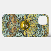 STROMEN, PIEKEN EN DRAGONS GEEL GEM-MONOGRAM Case-Mate iPhone CASE (Achterkant (horizontaal))