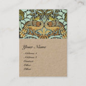 STROMEN, PIEKEN EN DRAGONS MONOGRAM Kraft Visitekaartje (Voorkant)