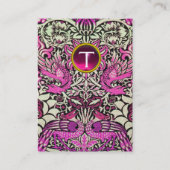 STROMEN, PIEKEN EN DRAGONS MONOGRAM PER PIJLER VISITEKAARTJE (Achterkant)