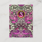 STROMEN, PIEKEN EN DRAGONS MONOGRAM PER PIJLER VISITEKAARTJE (Achterkant)