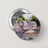 Stromen, rivieren en meren, Button (Voorkant /achterkant)
