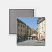 Stromen van Bratislava - Slowakije Magneet (Voorkant / Achterkant)