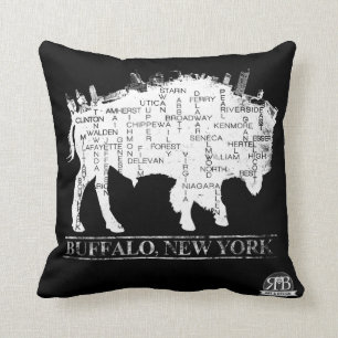 Stromen van Buffalo NY Pillow Kussen