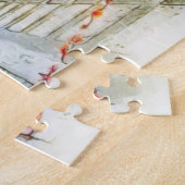 Stromen van de oude Praag-waterverf Legpuzzel (Zijkant)