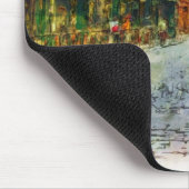 Stromen van de oude Praag-waterverf Muismat (Hoek)