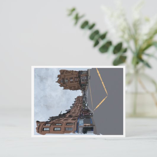 Stromen van Glasgow, Schotland briefkaart (Staand voorkant)