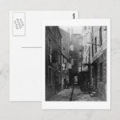 Stromen van Glasgow Scotland 1868 Briefkaart (Voorkant / Achterkant)