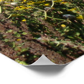 Stromen van groen poster (Hoek)