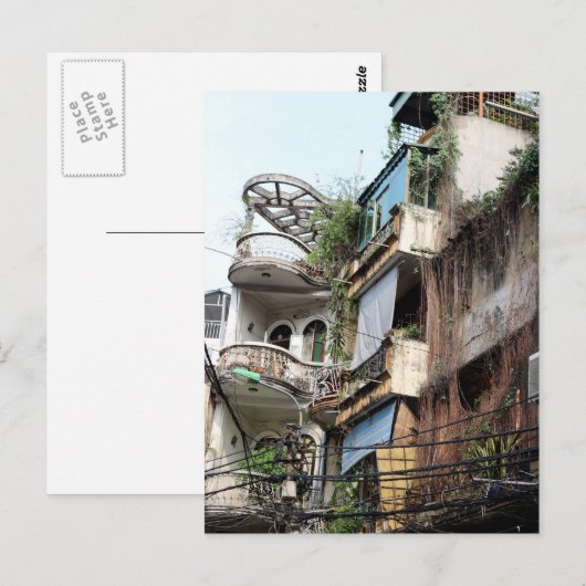 Stromen van Hanoi Briefkaart (Voorkant / Achterkant)