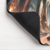 Stromen van lava muismat (Hoek)