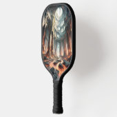 Stromen van lava pickleball paddle (Links)