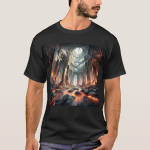 Stromen van lava t-shirt