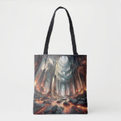 Stromen van lava tote bag (Voorkant)