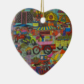 Stromen van Phnom Penh Keramisch Ornament (Rechts)