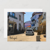 Stromen van Portugal Feestdagenkaart (Voorkant / Achterkant)