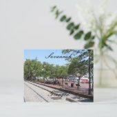 Stromen van Savannah Briefkaart (Staand voorkant)