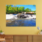 Stromen van Veerkracht Canvas Afdruk (Insitu (Woonkamer))