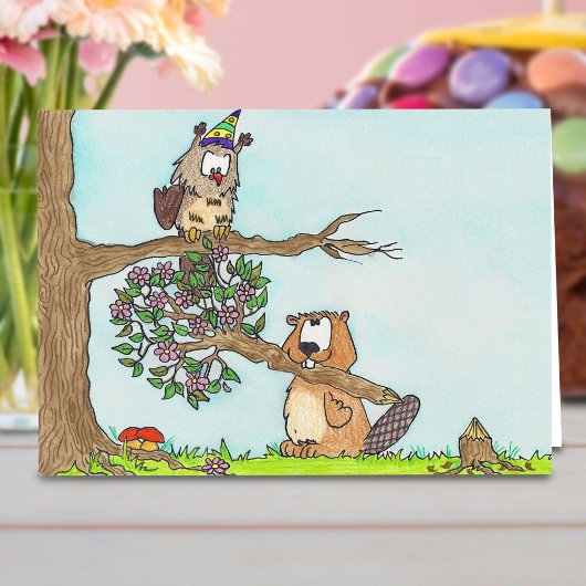 STROMEN VOOR HET wenskaart VAN DE TWEEDE DAG DOOR  Kaart