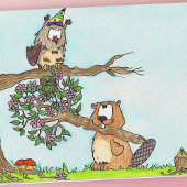 STROMEN VOOR HET wenskaart VAN DE TWEEDE DAG DOOR  Kaart