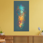 stromend canvas afdruk (Insitu (Woonkamer))