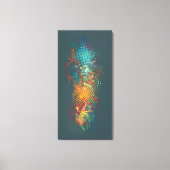 stromend canvas afdruk (Voorkant)