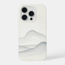 Stromend Gebergte Continue Lijn iPhone 15 Pro Case