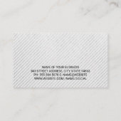 stromend haar | Salon Tools Afsprakenkaartje (Achterkant)