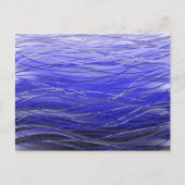 stromend Indigowater - Briefkaart (Voorkant)