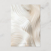 stromend ivoor-detailbiljet informatiekaartje (Achterkant)