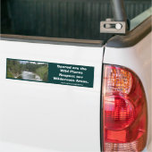 STROMEND RIVIERLANDSCHAP BUMPERSTICKER (Op Truck)