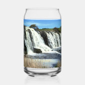 Stromend Water bij Hopkins Falls Blikvorm Glas (Achterkant)