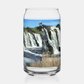 Stromend Water bij Hopkins Falls Blikvorm Glas (Rechts)
