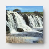Stromend Water bij Hopkins Falls Fotoplaat (Voorkant)