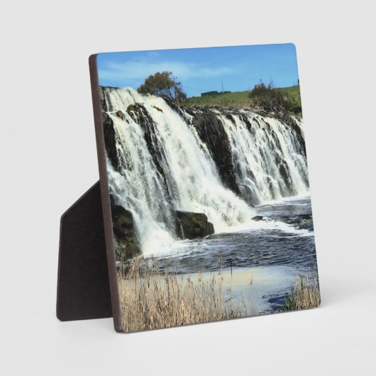 Stromend Water bij Hopkins Falls Fotoplaat (Voorkant)