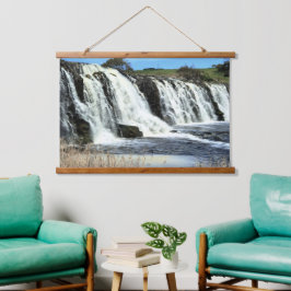 Stromend Water bij Hopkins Falls Hangend Wandkleed