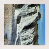 Stromend Water bij Hopkins Falls Legpuzzel (Horizontaal)
