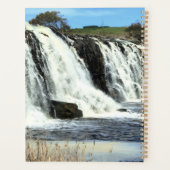 Stromend Water bij Hopkins Falls Planner (Achterkant)