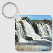Stromend Water bij Hopkins Falls Sleutelhanger (Voorkant)