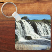 Stromend Water bij Hopkins Falls Sleutelhanger (Voorkant)