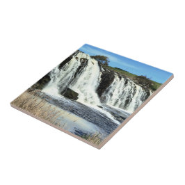Stromend Water bij Hopkins Falls Tegeltje